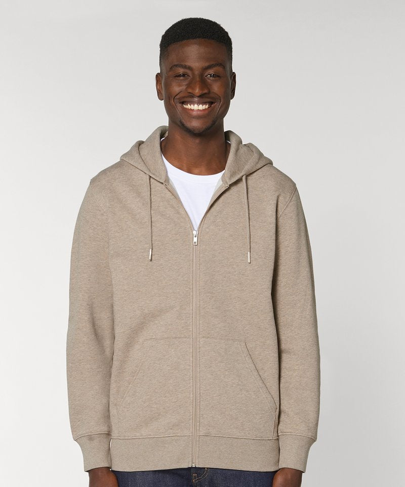 Organic Colours Zipped Hoodie