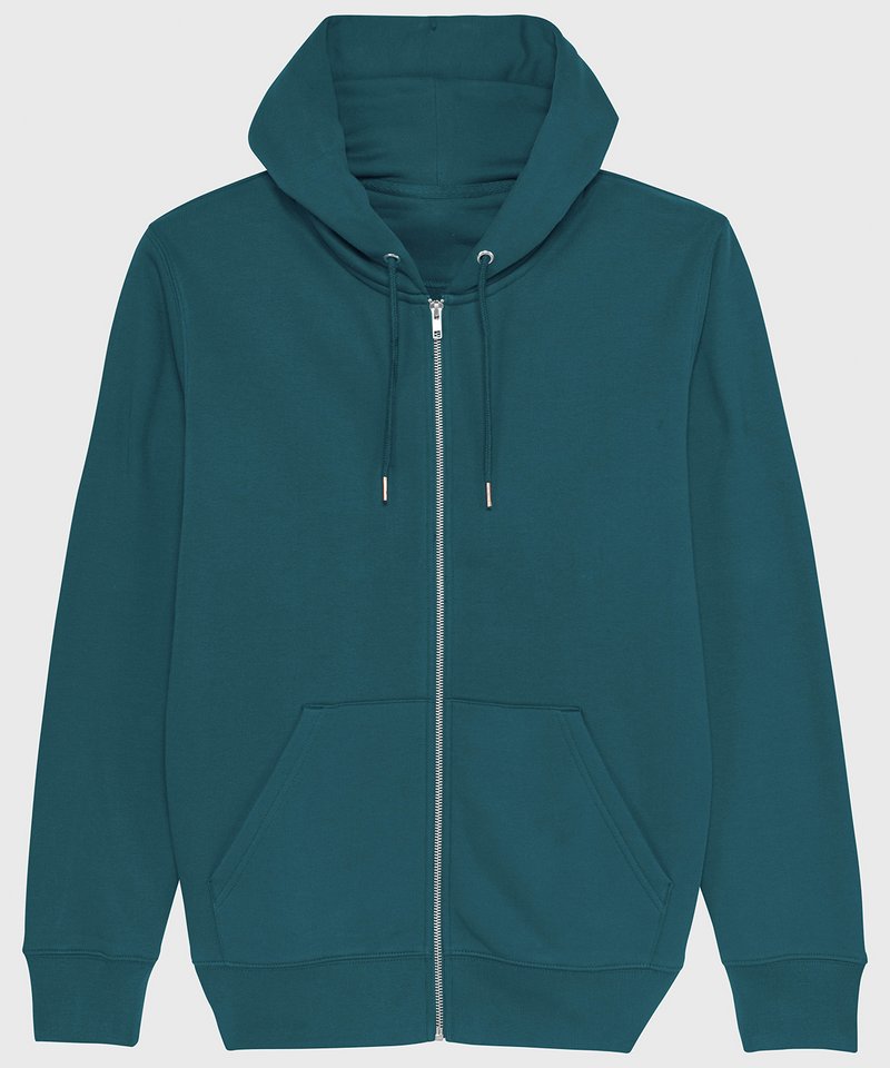 Organic Colours Zipped Hoodie