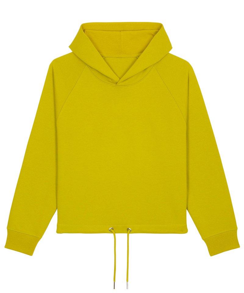 Organic Cropped Hoodie: Womens
