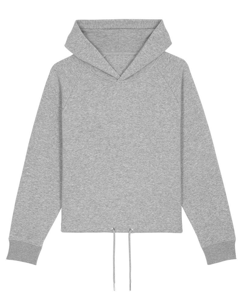 Organic Cropped Hoodie: Womens