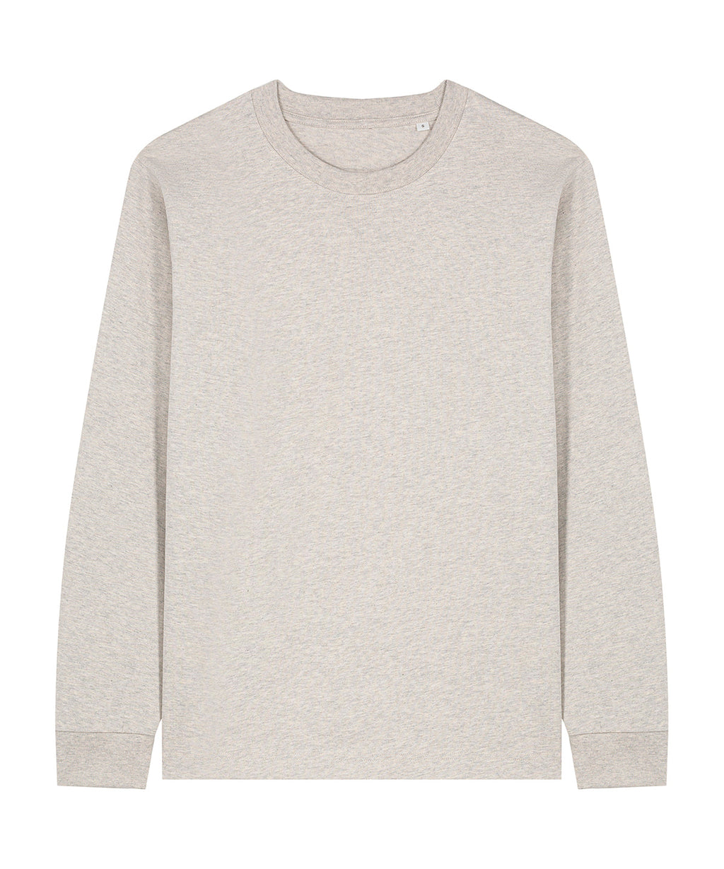 Organic Heavyweight Relaxed Long Sleeve T-shirt: Unisex