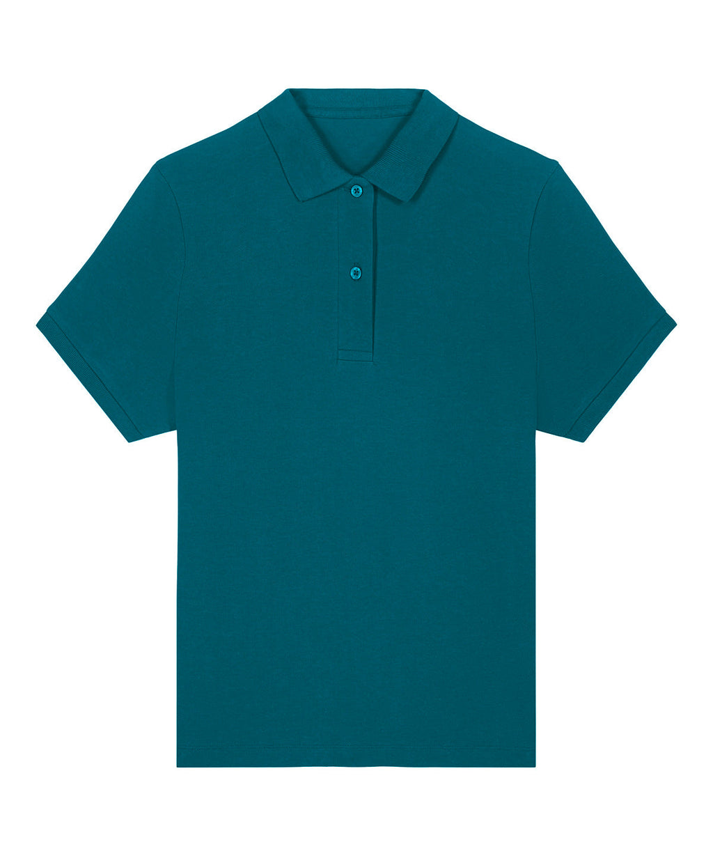 Organic Lightweight Polo Shirt: Womens