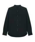 Organic Cotton Oxford Long Sleeve Shirt: Womens