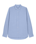 Organic Cotton Oxford Long Sleeve Shirt: Womens