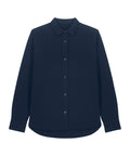Organic Cotton Oxford Long Sleeve Shirt: Womens