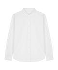 Organic Poplin Long Sleeve Shirt: Mens