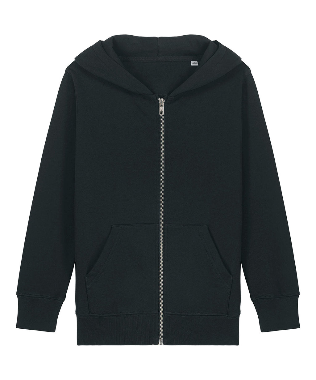 Organic Colours Kids Zipped Hooded Sweatshirt