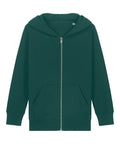 Organic Colours Kids Zipped Hooded Sweatshirt