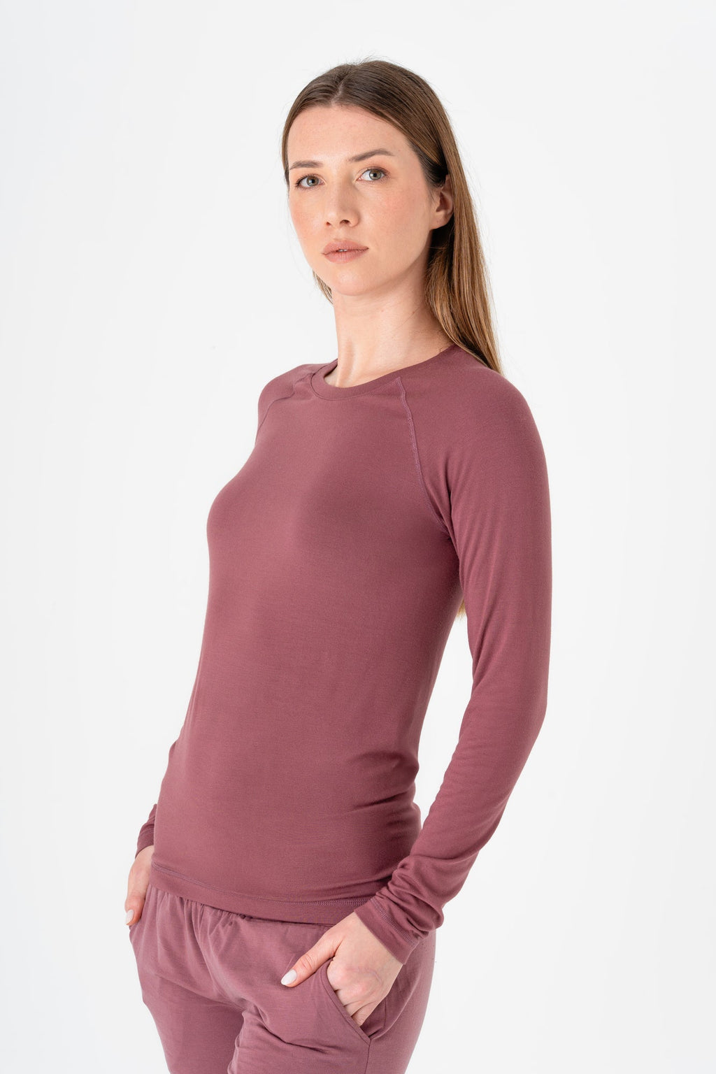 Tencel Long Sleeve Shirt: Womens