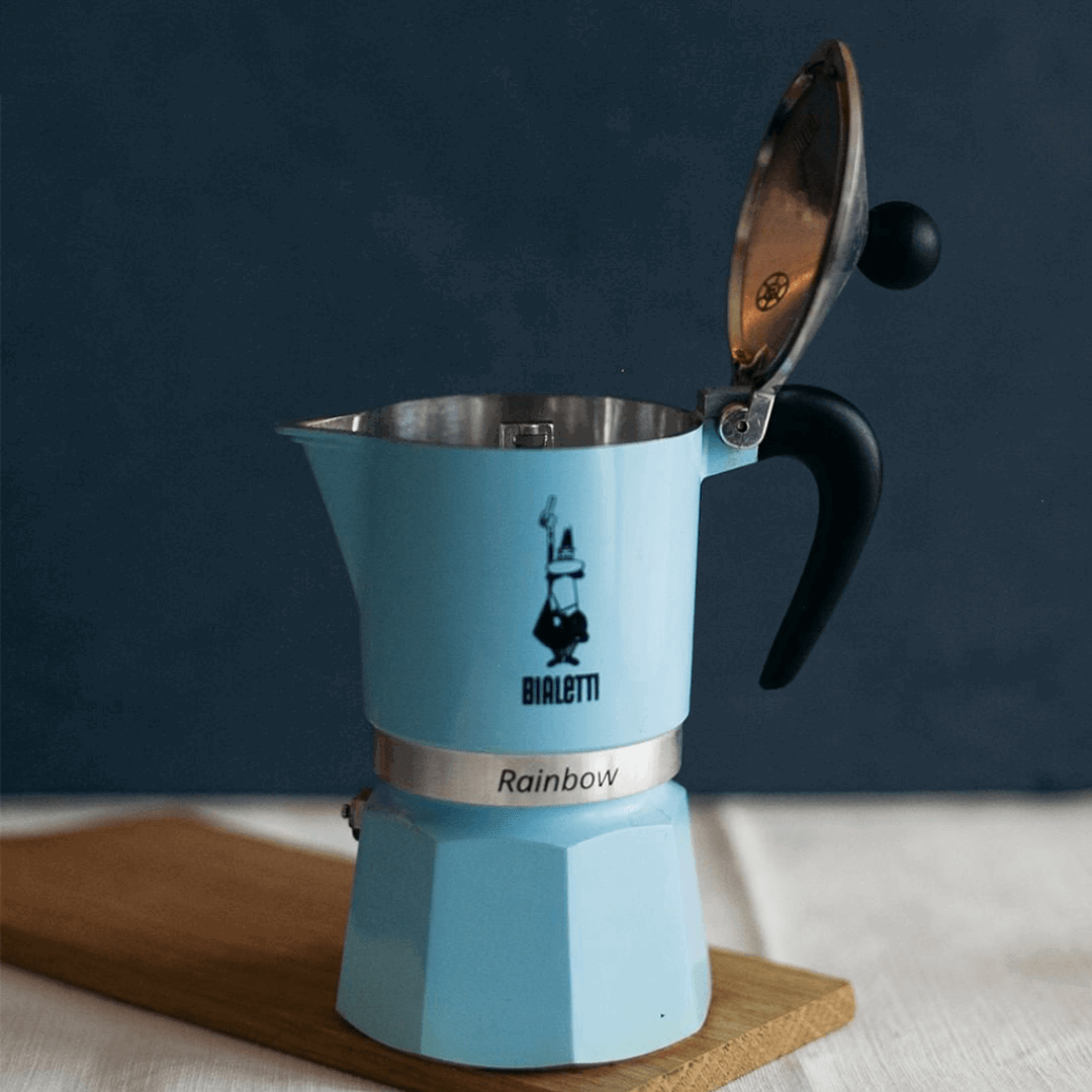 Bialetti Rainbow Aluminium Stovetop Coffee Maker