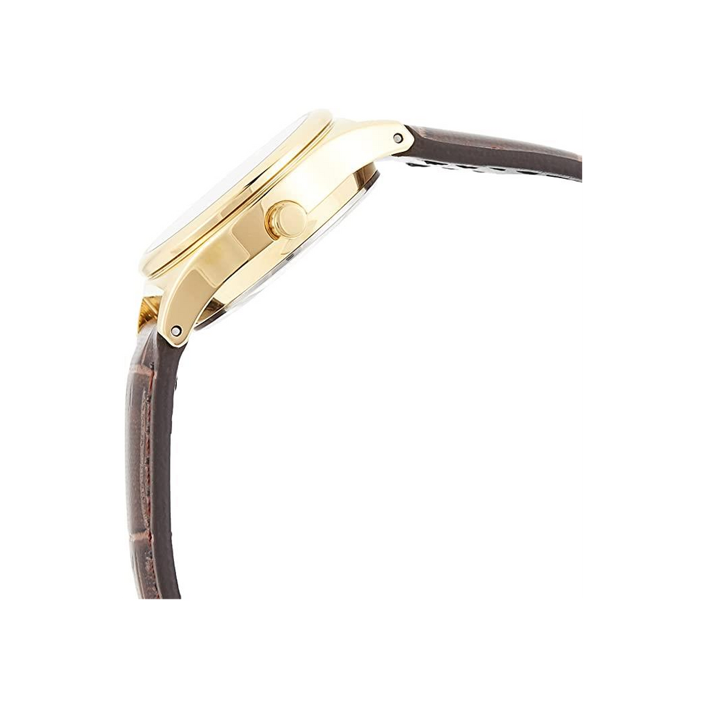 Casio Ladies Analogue Leather Strap Watch - LTP-V006GL-9BUDF