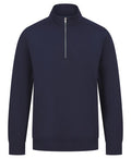 Regenerated Cotton & rPET 1/4 Zip Sweatshirt