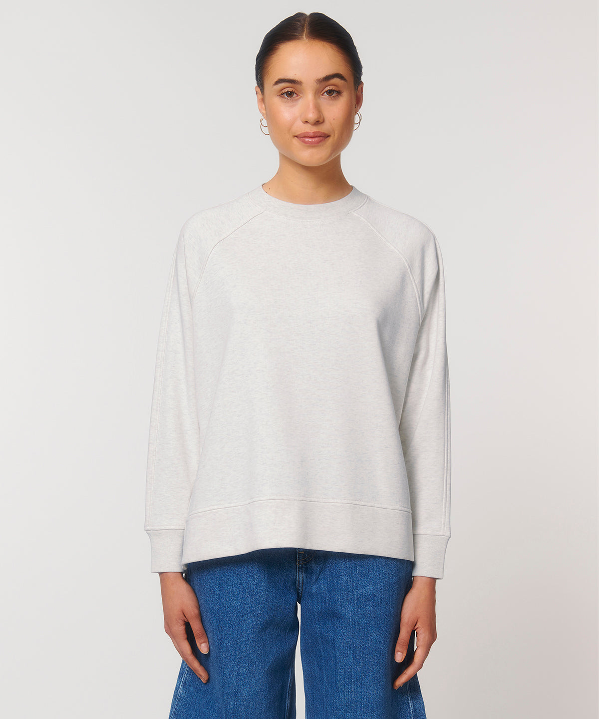 Organic Oversized Relaxed Sweatshirt: Womens